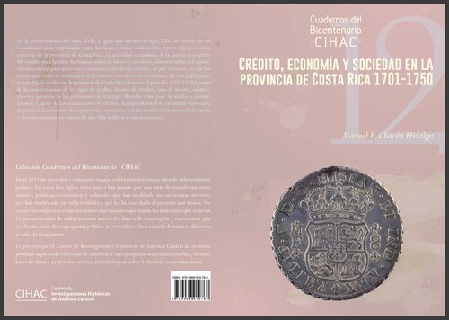 Crédito, economía y sociedad en la provincia de Costa Rica 1701-1750