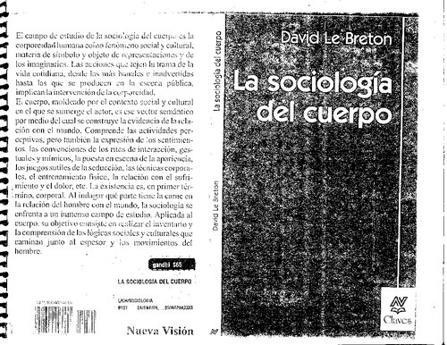 La sociología del cuerpo