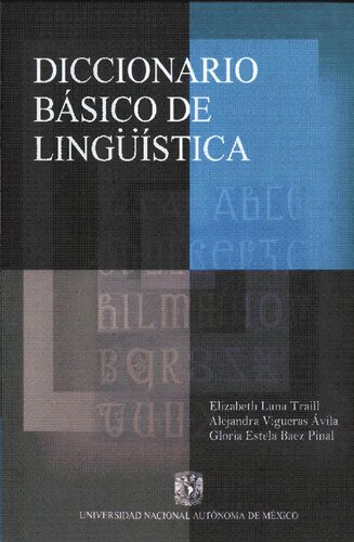 Diccionario Basico De Linguistica