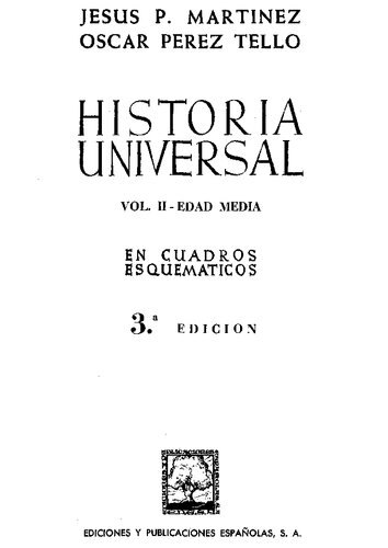 Historia Universal En Esquemas 2