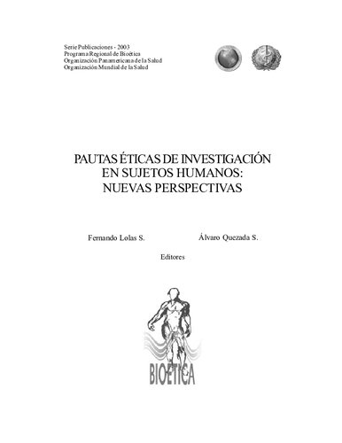 Pautas Éticas Internacionales 30-04-2003.final.pmd