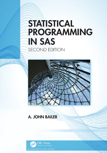 Statistical programing in SAS