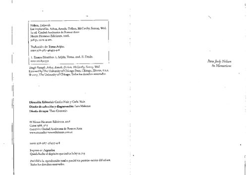 Las implacables. Arbus. Arendt. Didion. McCarthy. Sontag. Weil