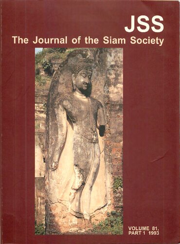 Journal of the Siam Society; 81