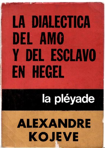 La Dialectica Del Amo Y El Esclavo En Hegel