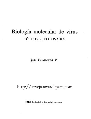 Biologia Molecular De Virus