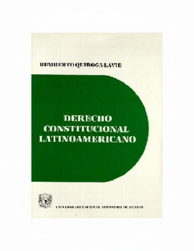 Derecho Constitucional Latinoamericano