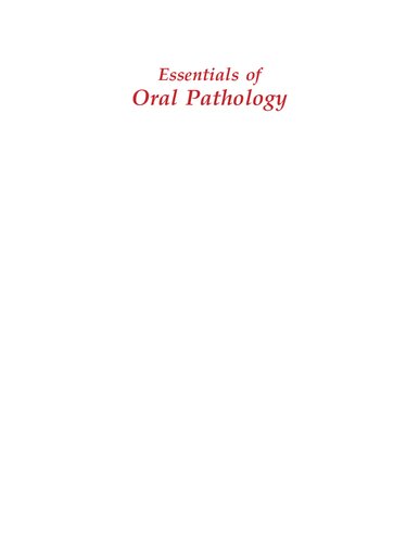 Essential Of Oral Pathology