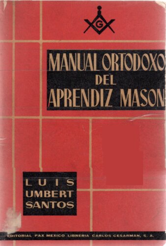 Manual Ortodoxo Del Aprendiz Mason