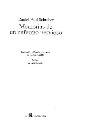 Memorias De Un Enfermo Nervioso