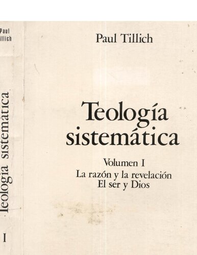 Teologia Sistematica (volumen I)