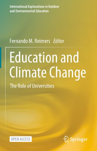 Education and Climate Change: The Role of Universities