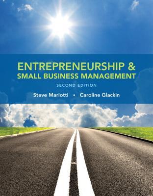 Entrepreneurship & small business management