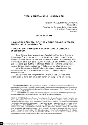 Teoria General De La Informacion