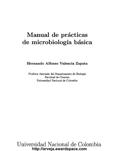 Manual De Practicas De Microbiologia Basica