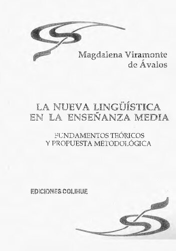 La Nueva Linguistica En La Enseñanza Media