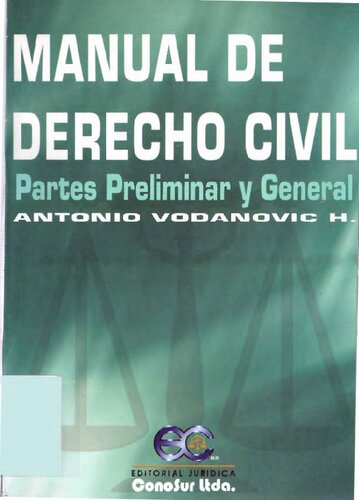 Manual De Derecho Civil Volumen 1