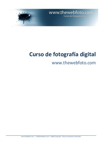 Curso De Fotografia Digital