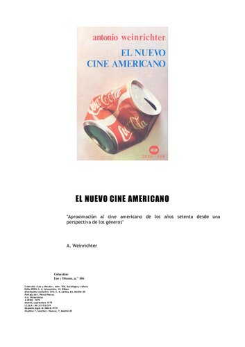 El Nuevo Cine Americano