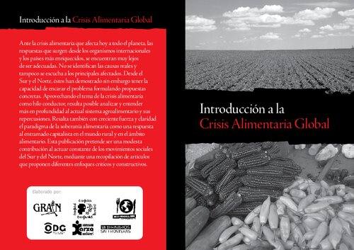 Introduccion A La Crisis Alimentaria Global