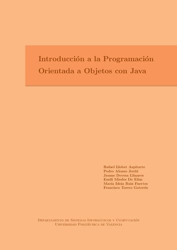 Introduccion A La Programacion Orientada A Objetos Con Java