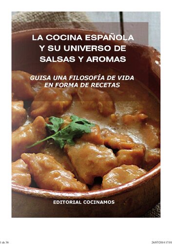 La Cocina Espanola Y Su Universo De Salsas Y Aromas