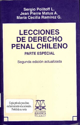 Lecciones De Derecho Penal