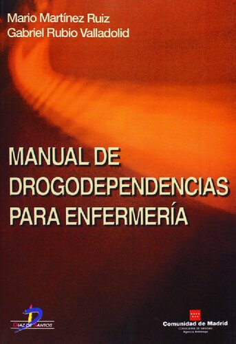 Manual de drogodependencias para enfermería