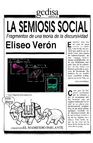 La Semiosis Social (236pag)