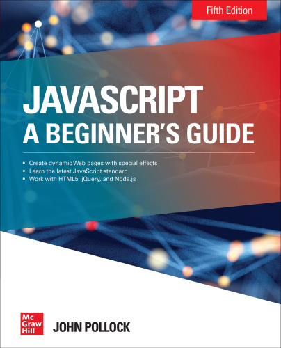 JavaScript A Beginner's Guide Fifth Edition, 5th Edition