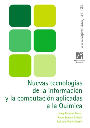 Nuevas Tegnologias de la informacion y la computacion Aplicadas A La Quimica