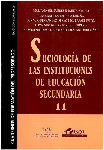 Sociologia De Las Instituciones De Educacion Secundaria