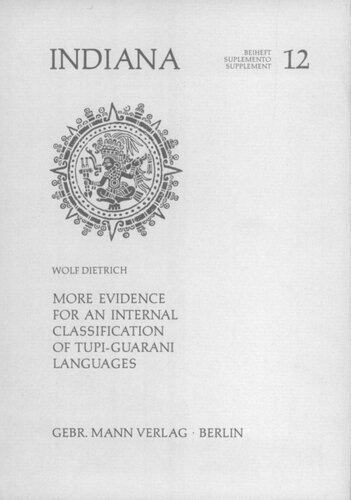 More evidence for an internal classification of Tupi-Guarani languages