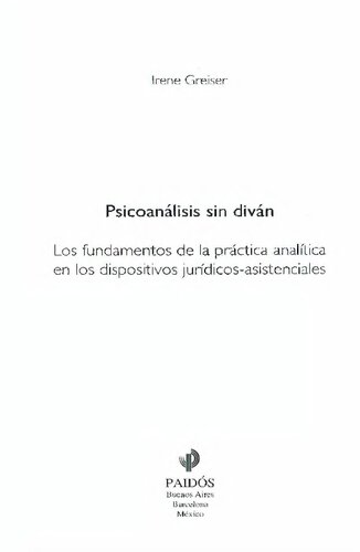 Psicoanalisis Sin Divan