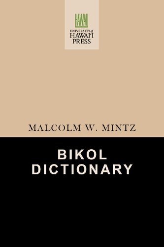 Bikol dictionary