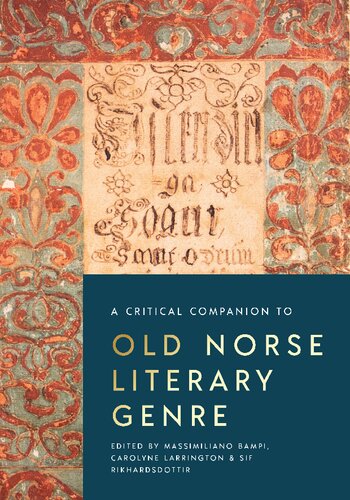 A Critical Companion to Old Norse Literary Genre