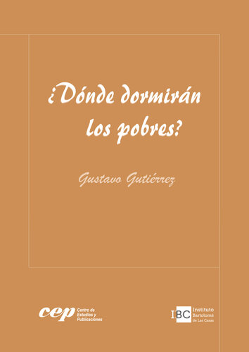 ¿Dónde dormirán los pobres?