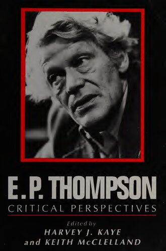 E. P. Thompson: Critical Perspectives