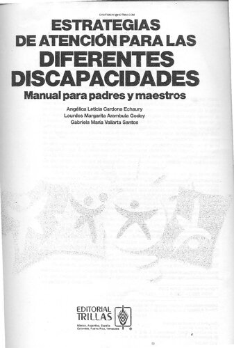 Estrategias De Atencion Para Las Diferentes Discapacidades