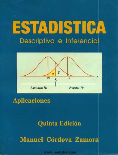 Estadistica Descriptiva E Inferencial Aplicaciones