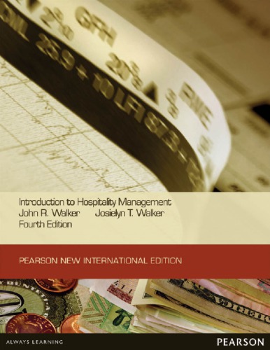 Introduction to hospitality management