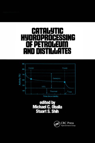 Catalytic hydroprocessing of petroleum and distillates: based on the proceedings of the AIChE spring national meeting, Houston, Texas March 28 - April 1, 1993