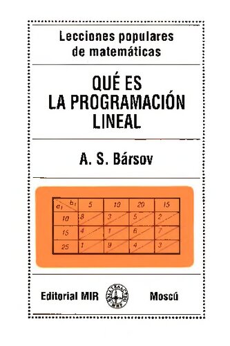 Que Es La Programacion Lineal