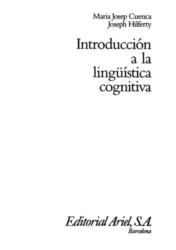 Introduccion A La Linguistica Cognitiva