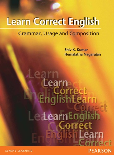 Learn correct english: a book of grammar, usage and composition