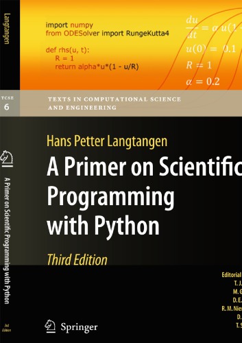 A Primer on scientific programming with Python