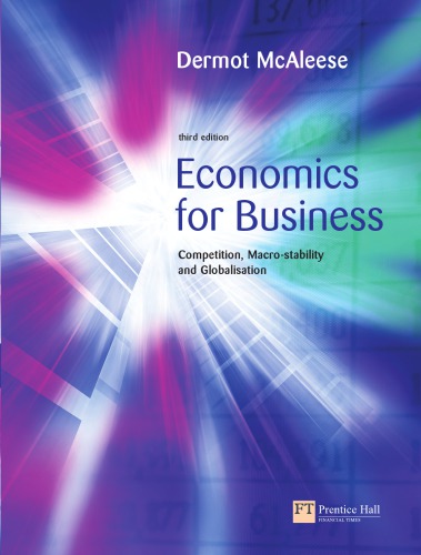 Economics for business competition, macro-stability, and globalisation