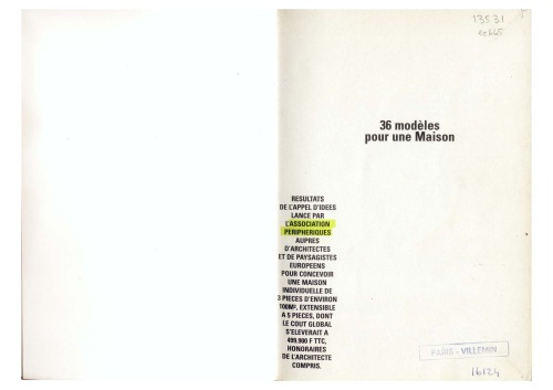 36 Modeles Pour Une Maison