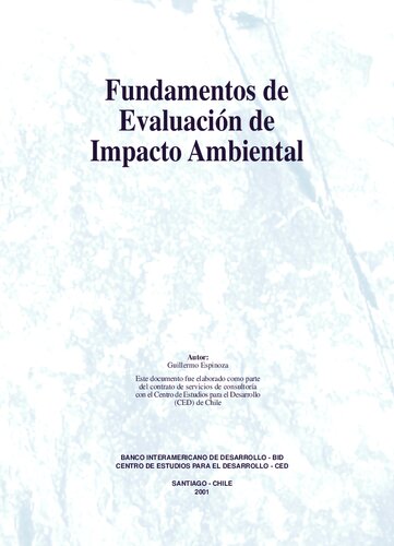 Fundamentos De Evaluacion De Impacto Ambiental