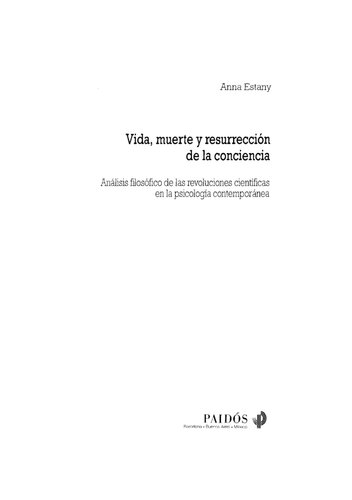 Vida Muerte Y Resurreccion De La Conciencia